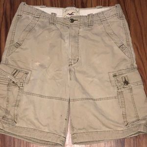 Hollister Khaki Shorts